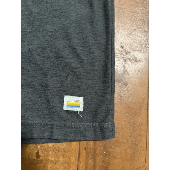 Vuori Ponto Polo – Men's Large – Dark Heather Performance Shirt - Picture 3 of 7